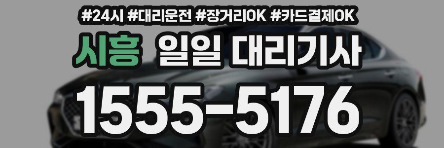 시흥 일일 대리기사