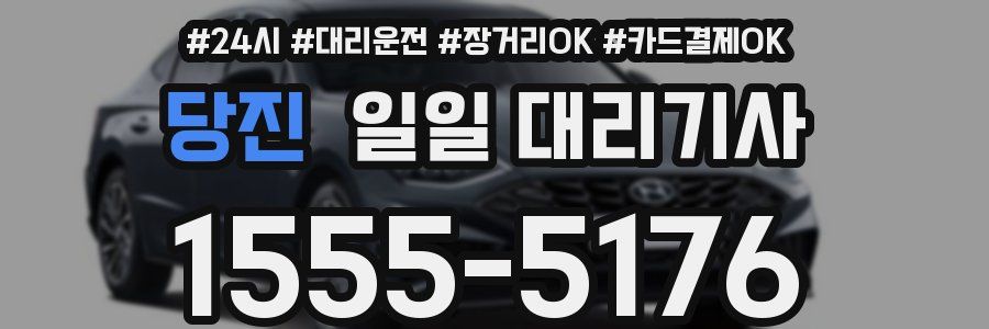 당진 일일 대리기사