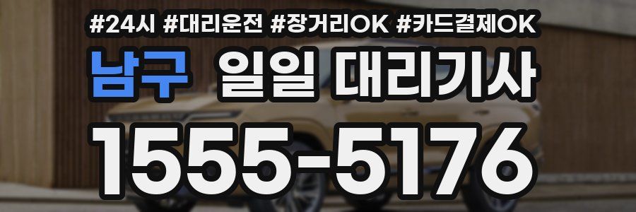 남구 일일 대리기사