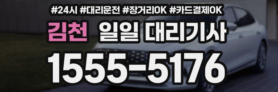 김천 일일 대리기사