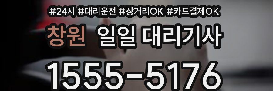 창원 일일 대리기사