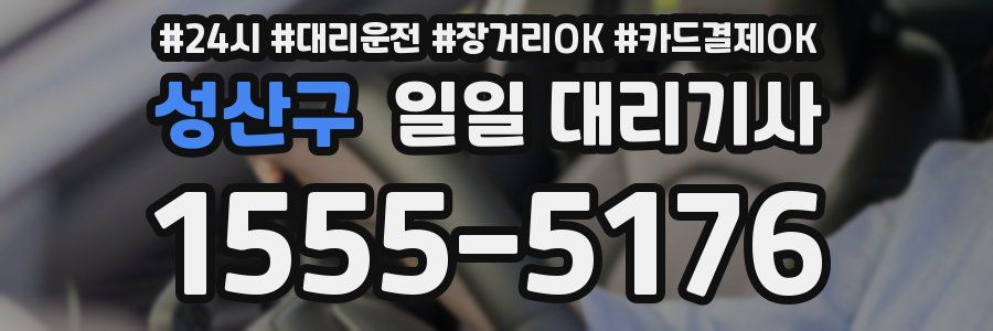 성산구 일일 대리기사