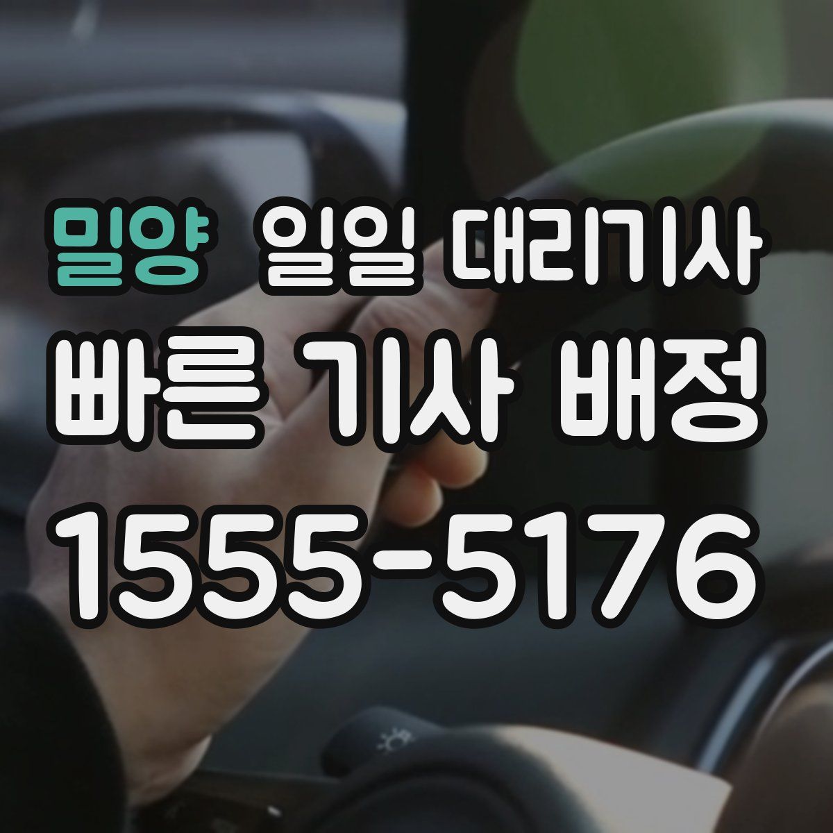 밀양 일일 대리기사