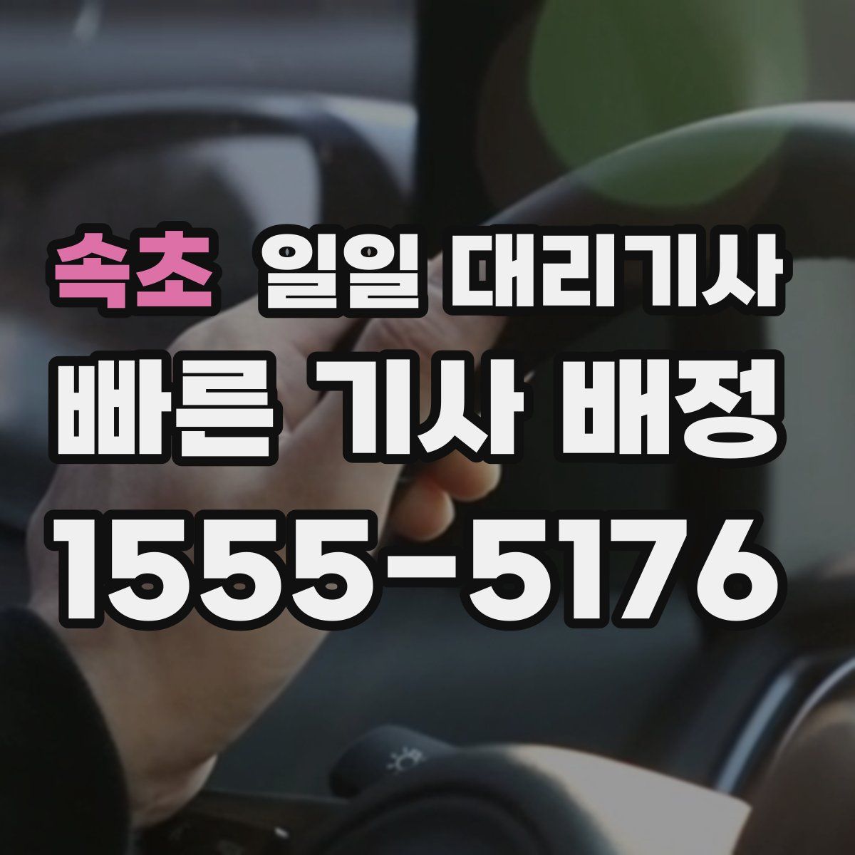 속초 일일 대리기사