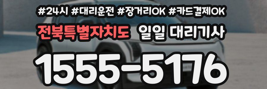 전북특별자치도 일일 대리기사