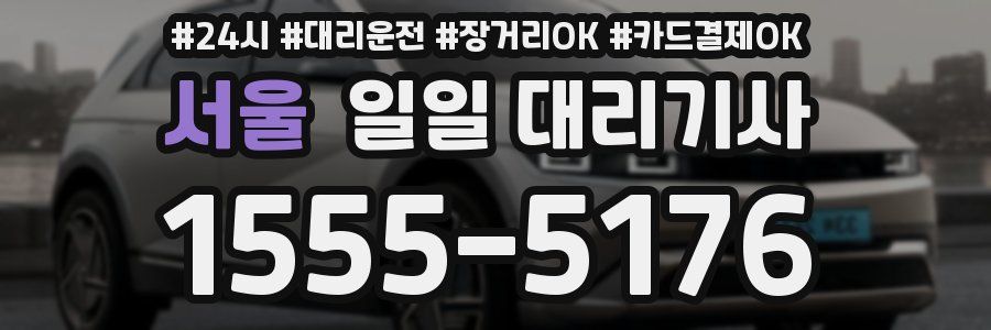 서울 일일 대리기사
