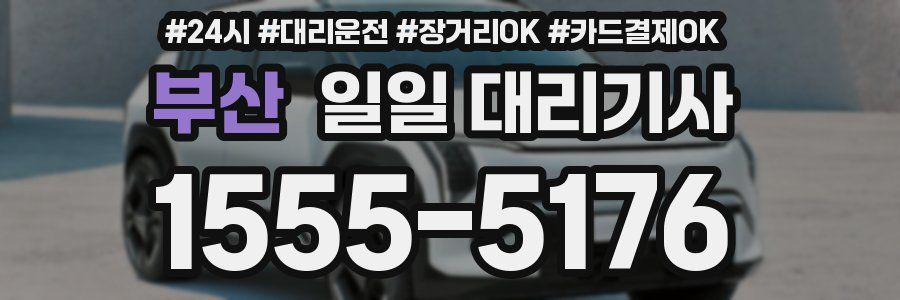 부산 일일 대리기사