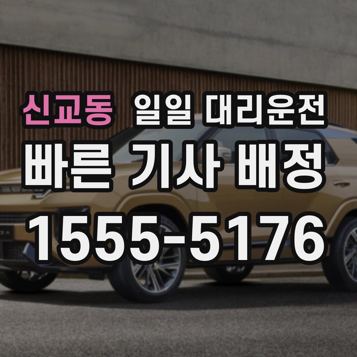 신교동 일일 대리운전