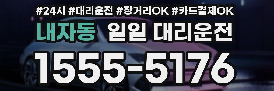 내자동 일일 대리운전