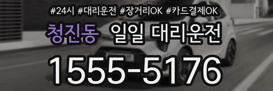 청진동 일일 대리운전