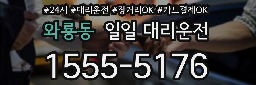 와룡동 일일 대리운전
