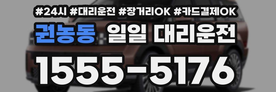 권농동 일일 대리운전