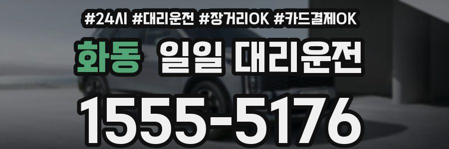 화동 일일 대리운전