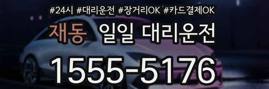 재동 일일 대리운전