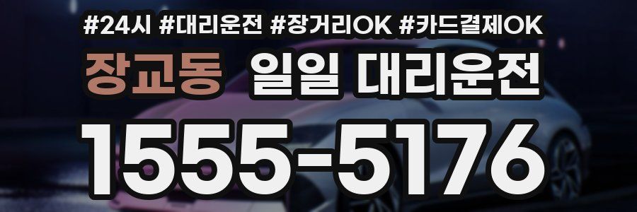 장교동 일일 대리운전