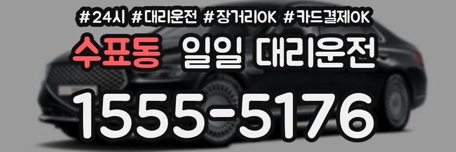 수표동 일일 대리운전