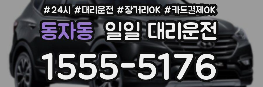 동자동 일일 대리운전