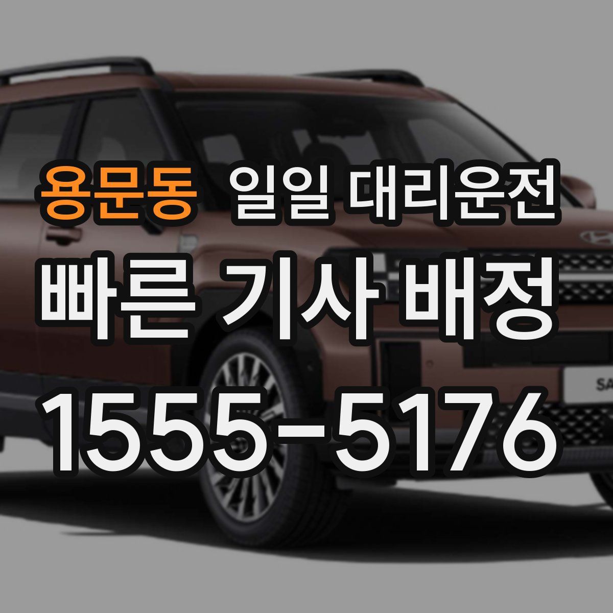 용문동 일일 대리운전