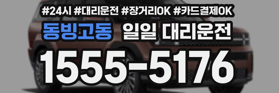 동빙고동 일일 대리운전
