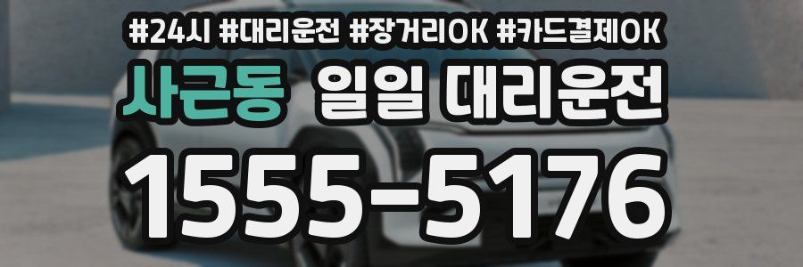 사근동 일일 대리운전