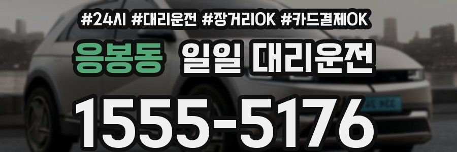 응봉동 일일 대리운전