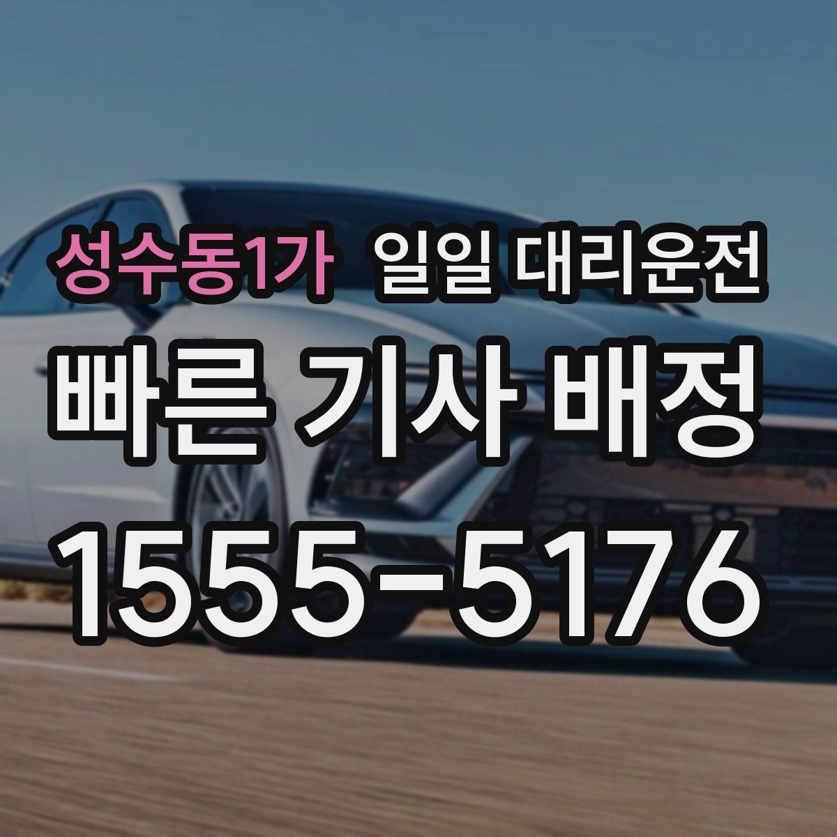 성수동1가 일일 대리운전