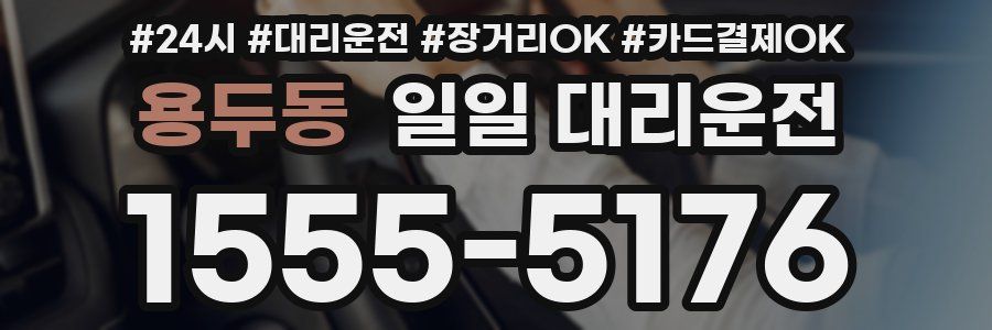 용두동 일일 대리운전