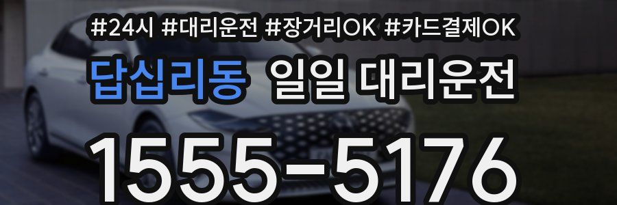답십리동 일일 대리운전