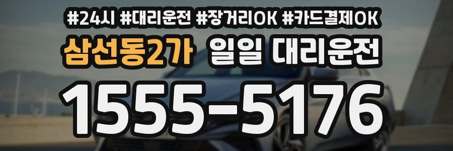 삼선동2가 일일 대리운전