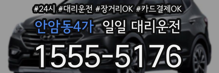 안암동4가 일일 대리운전