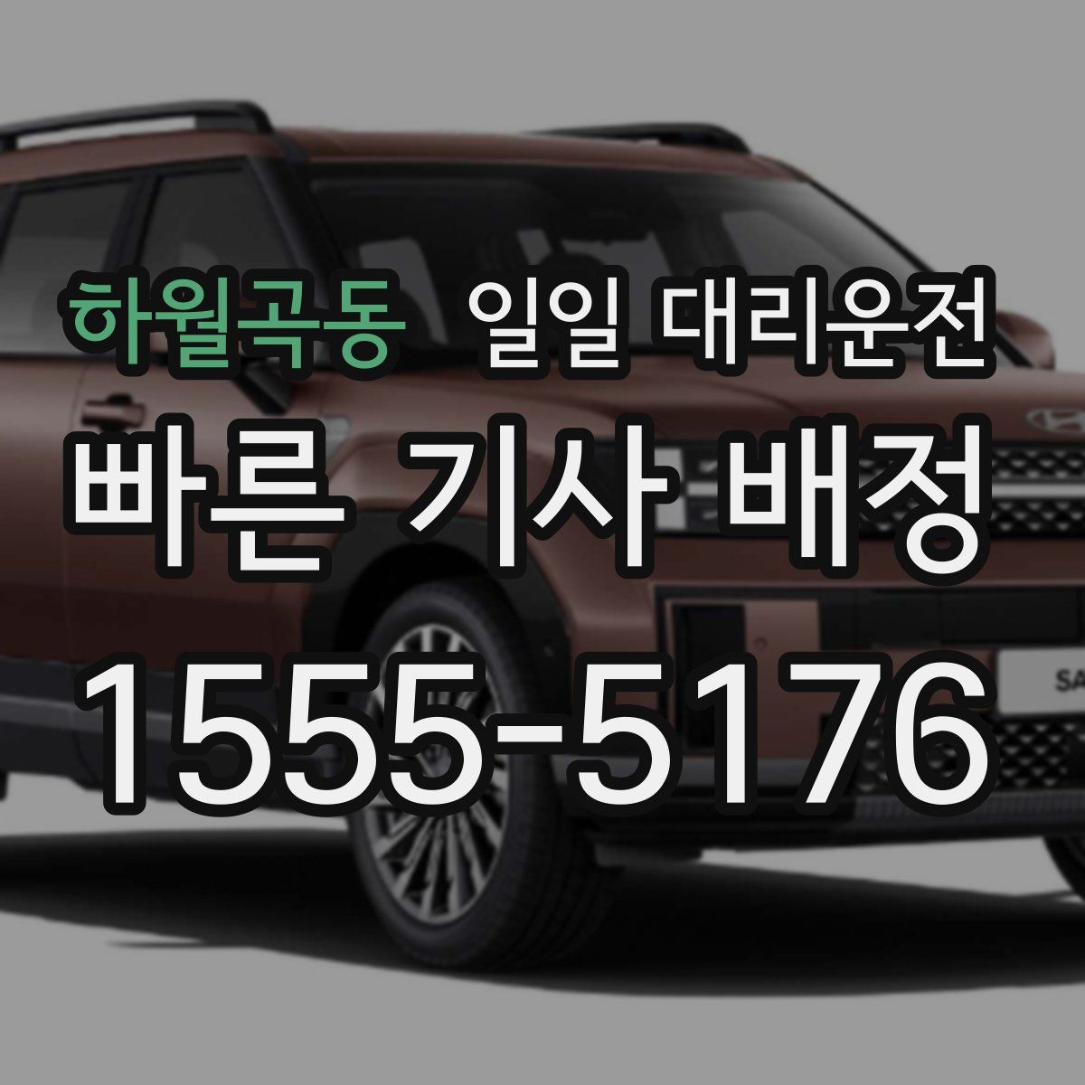하월곡동 일일 대리운전