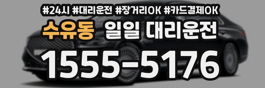 수유동 일일 대리운전