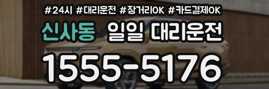 신사동 일일 대리운전