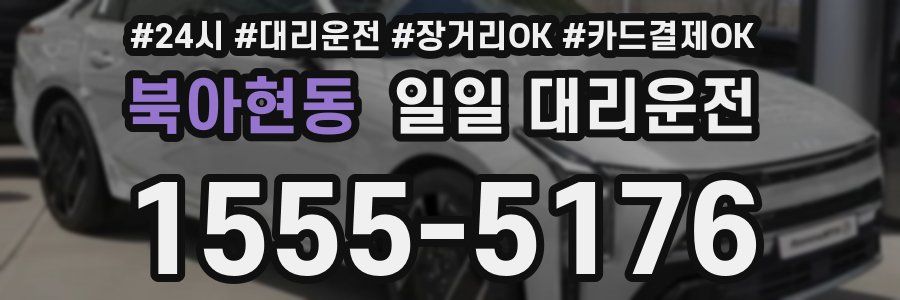 북아현동 일일 대리운전