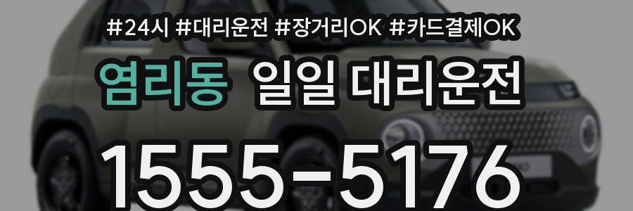 염리동 일일 대리운전