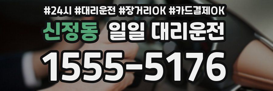 신정동 일일 대리운전