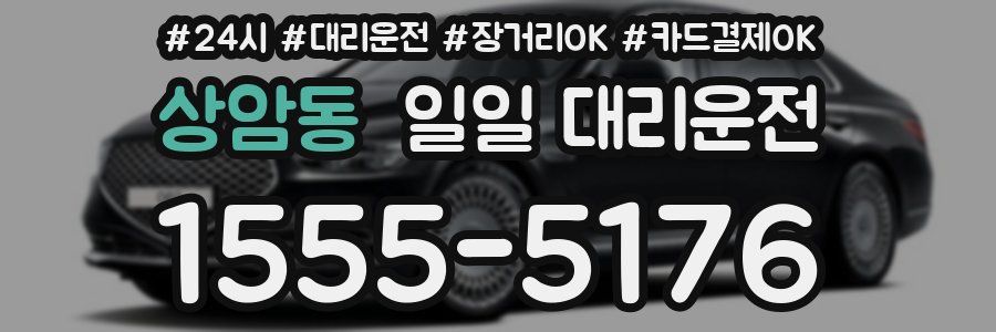상암동 일일 대리운전