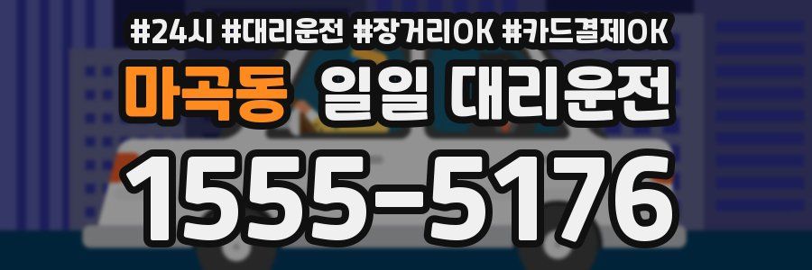 마곡동 일일 대리운전