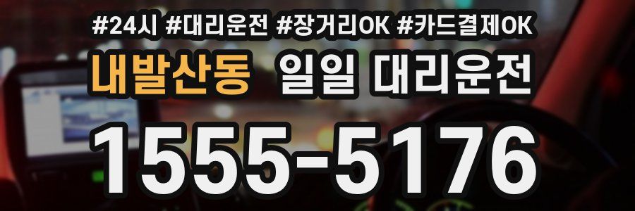 내발산동 일일 대리운전