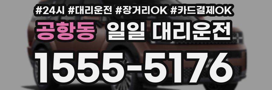 공항동 일일 대리운전