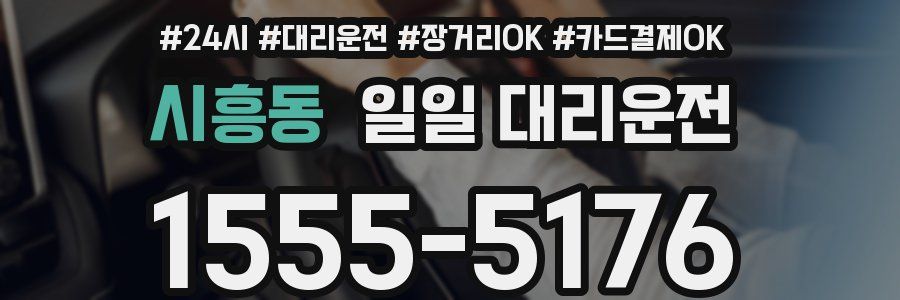 시흥동 일일 대리운전