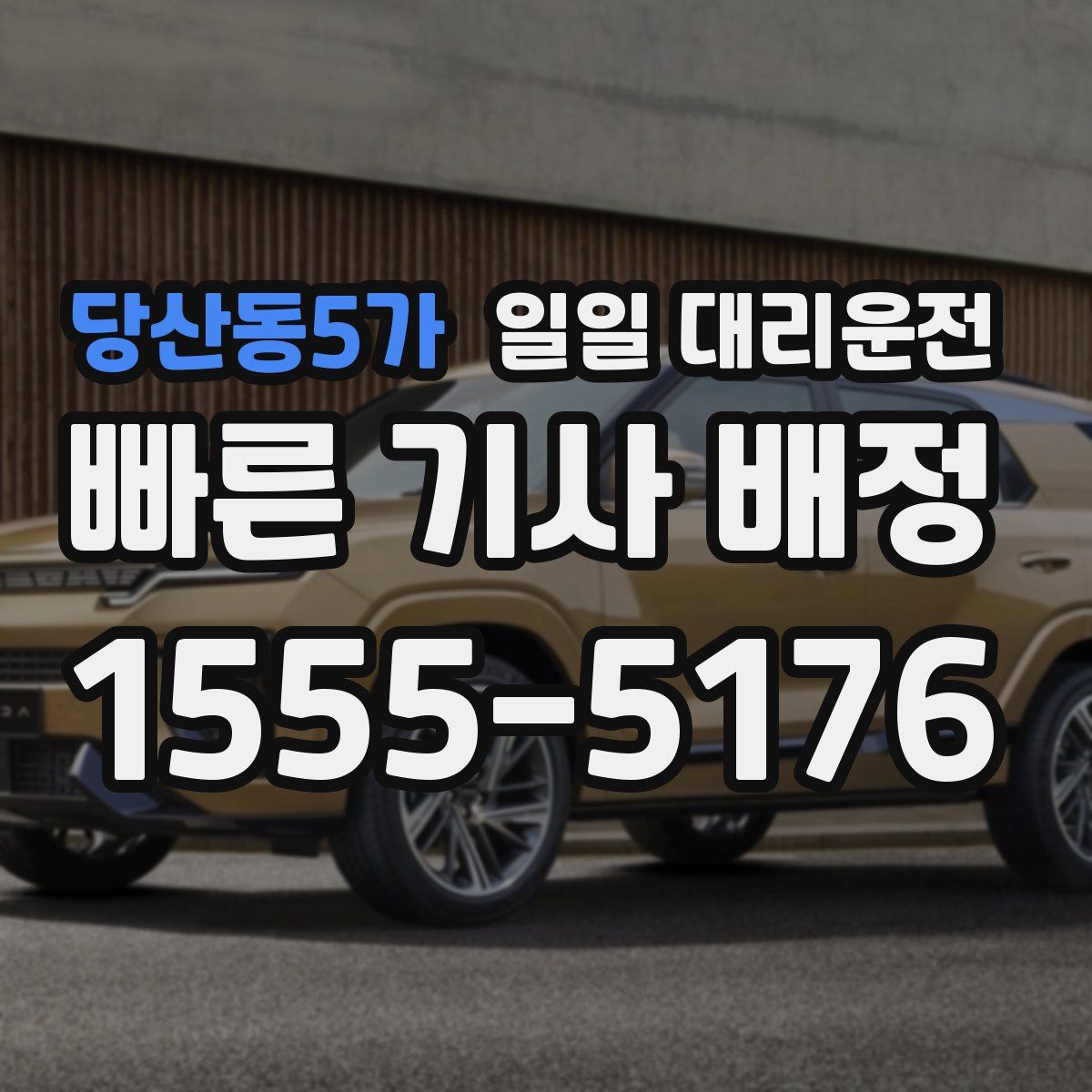 당산동5가 일일 대리운전