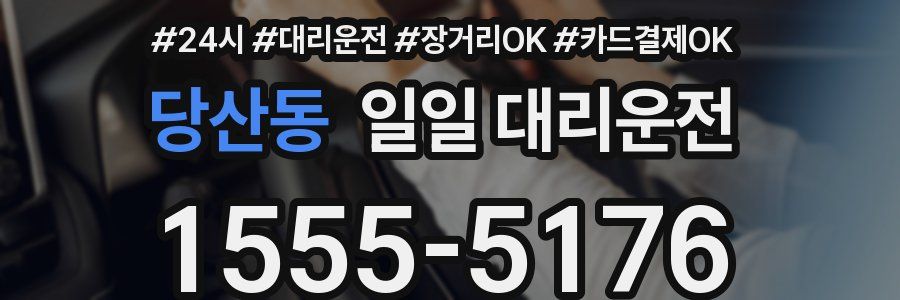 당산동 일일 대리운전