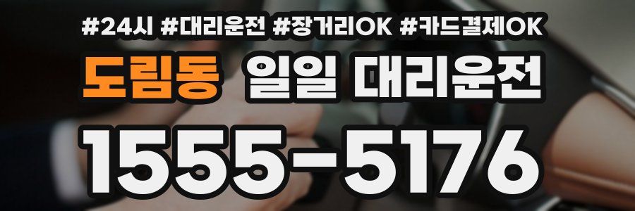 도림동 일일 대리운전