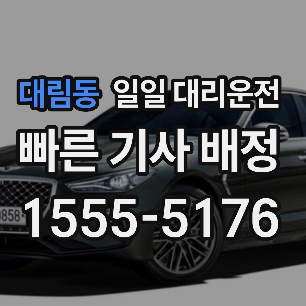 대림동 일일 대리운전