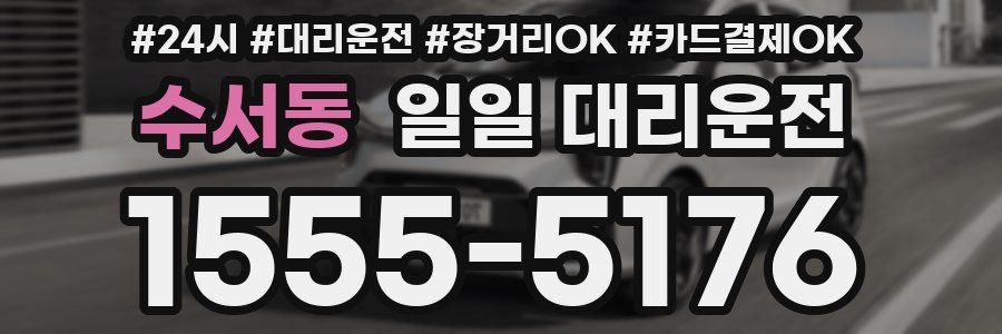 수서동 일일 대리운전
