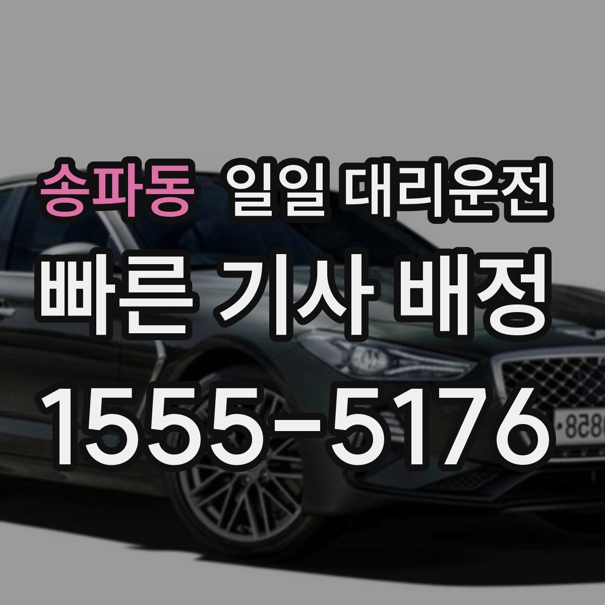 송파동 일일 대리운전