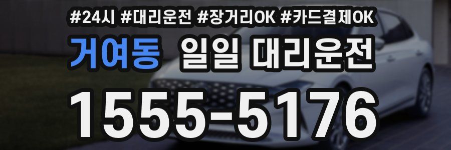 거여동 일일 대리운전