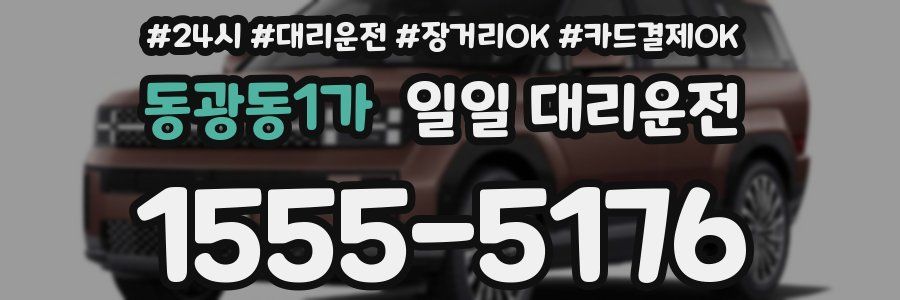 동광동1가 일일 대리운전