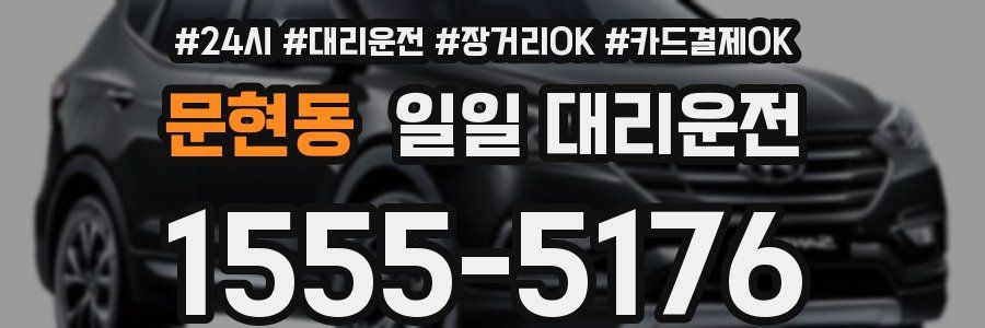문현동 일일 대리운전
